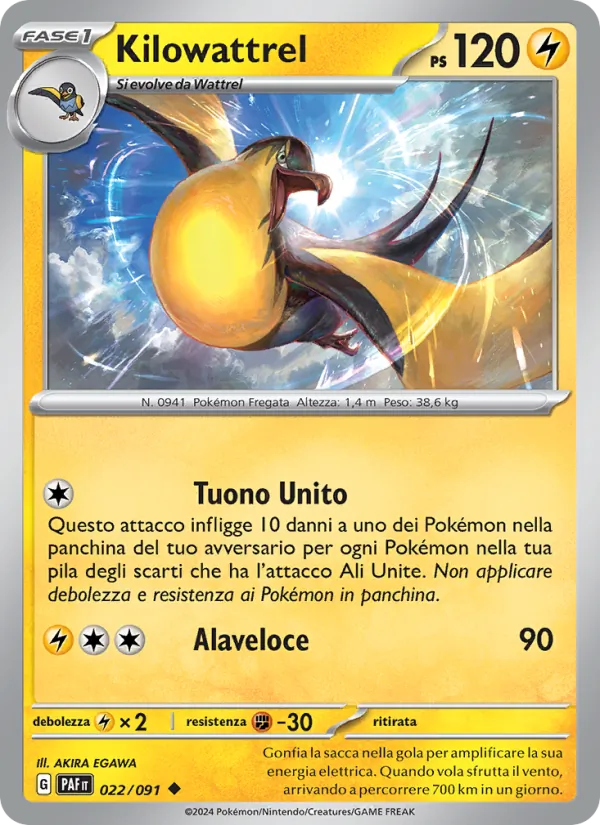 Kilowattrel – Destino di Paldea 22
