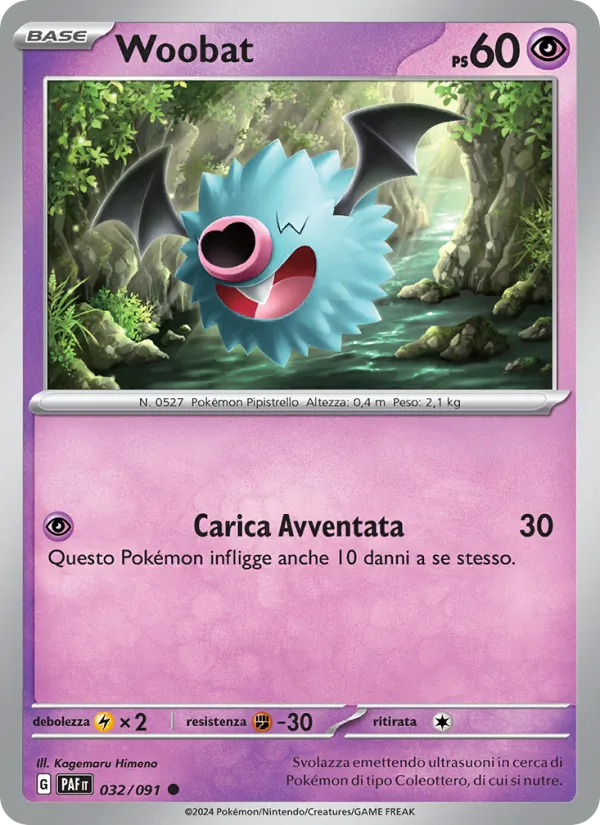 Woobat – Destino di Paldea 32