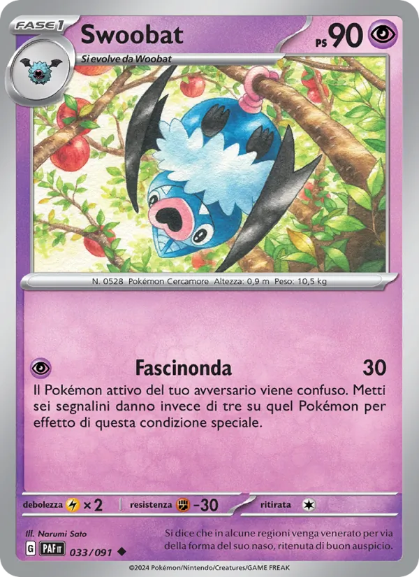 Swoobat – Destino di Paldea 33