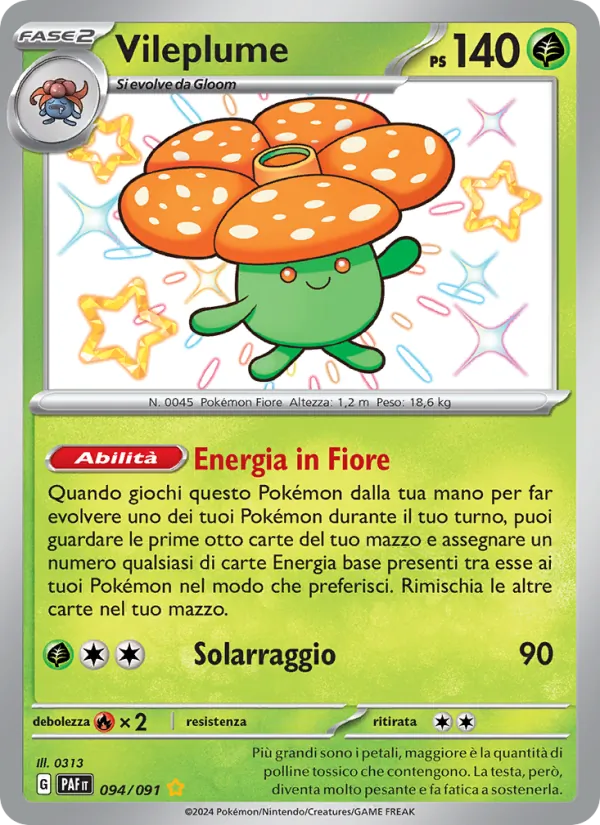 Vileplume – Destino di Paldea 94