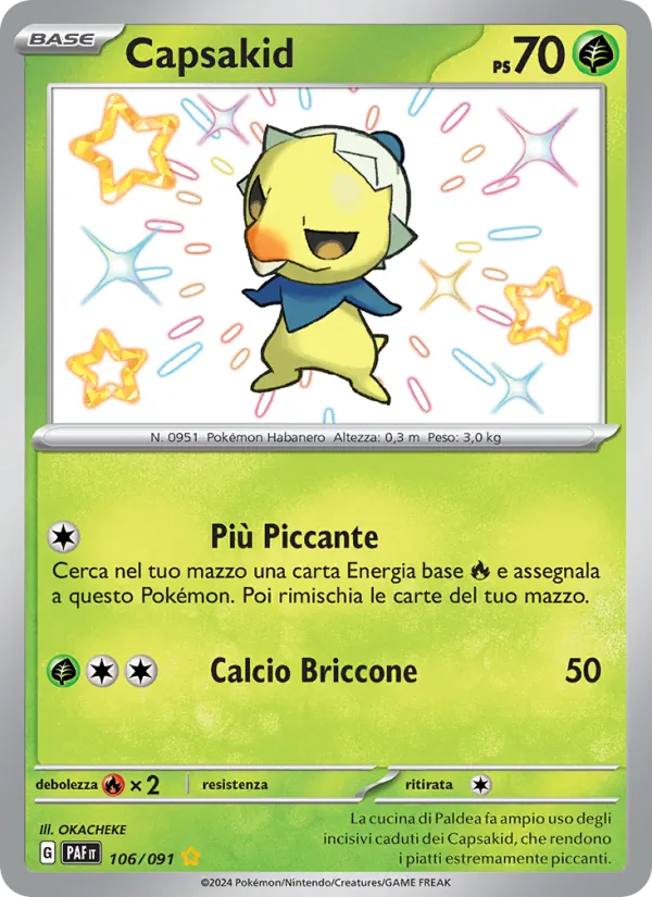 Capsakid – Destino di Paldea 106