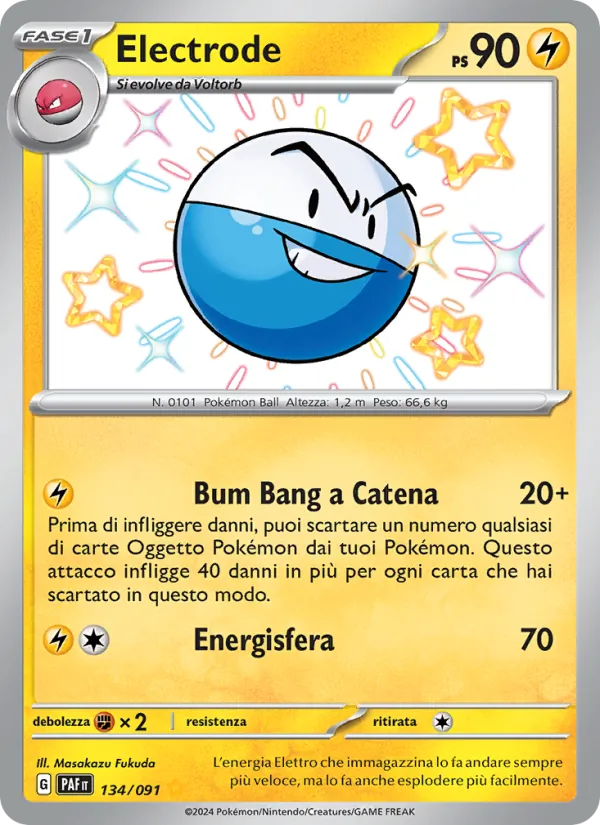 Electrode – Destino di Paldea 134