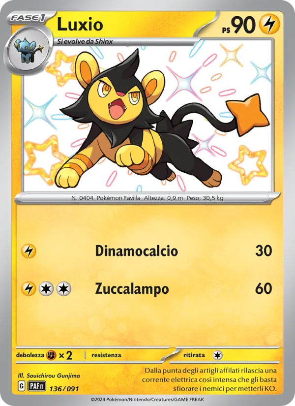 Luxio – Destino di Paldea 136