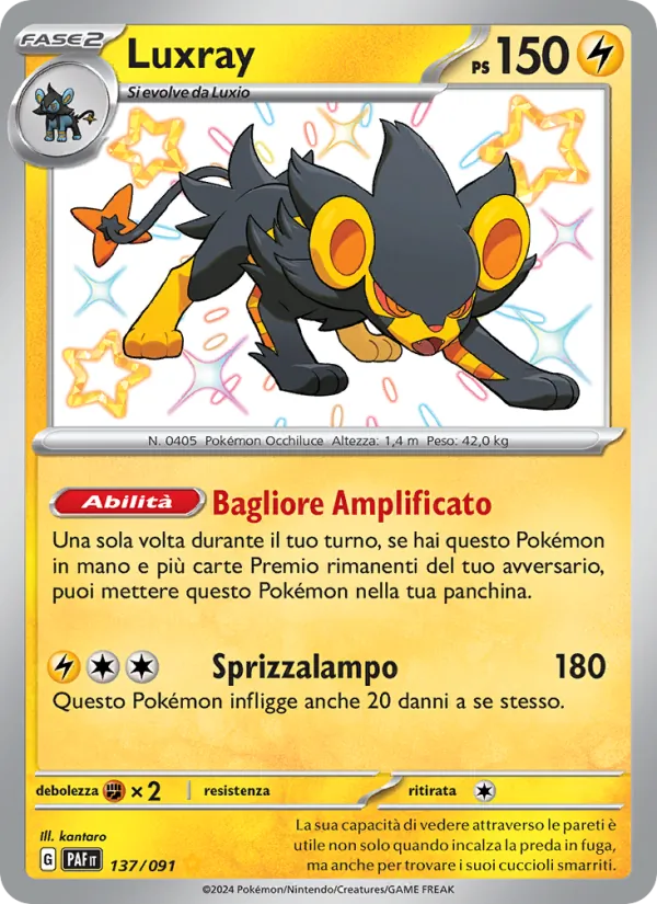 Luxray – Destino di Paldea 137