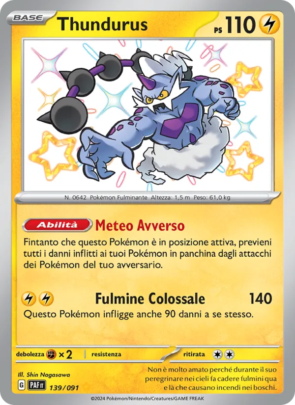 Thundurus – Destino di Paldea 139