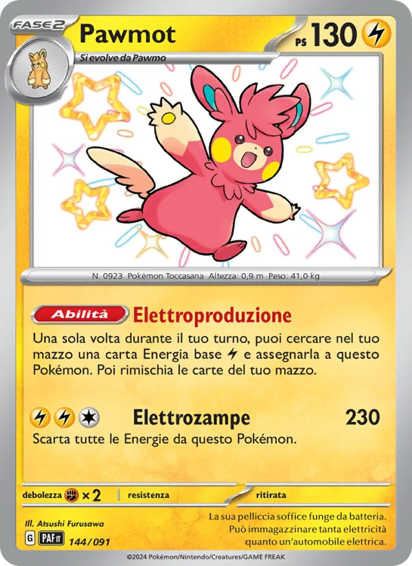 Pawmot – Destino di Paldea 144