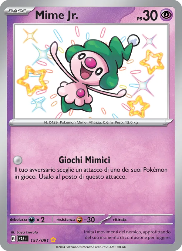 Mime Jr. – Destino di Paldea 157