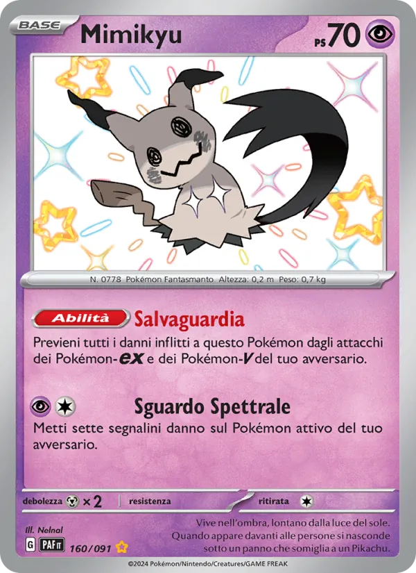 Mimikyu – Destino di Paldea 160