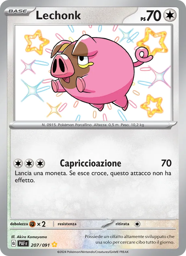 Lechonk – Destino di Paldea 207