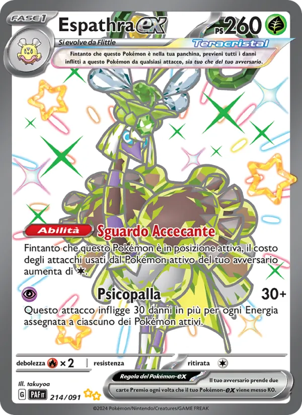 Espathra-ex – Destino di Paldea 214