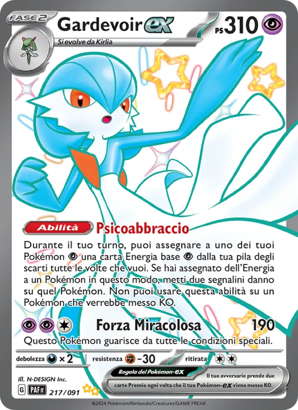 Gardevoir-ex – Destino di Paldea 217