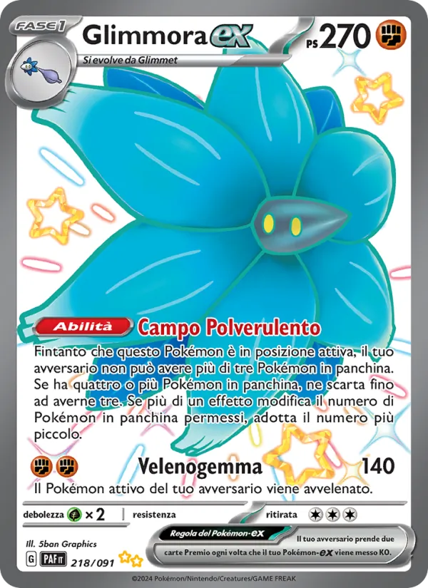 Glimmora-ex – Destino di Paldea 218