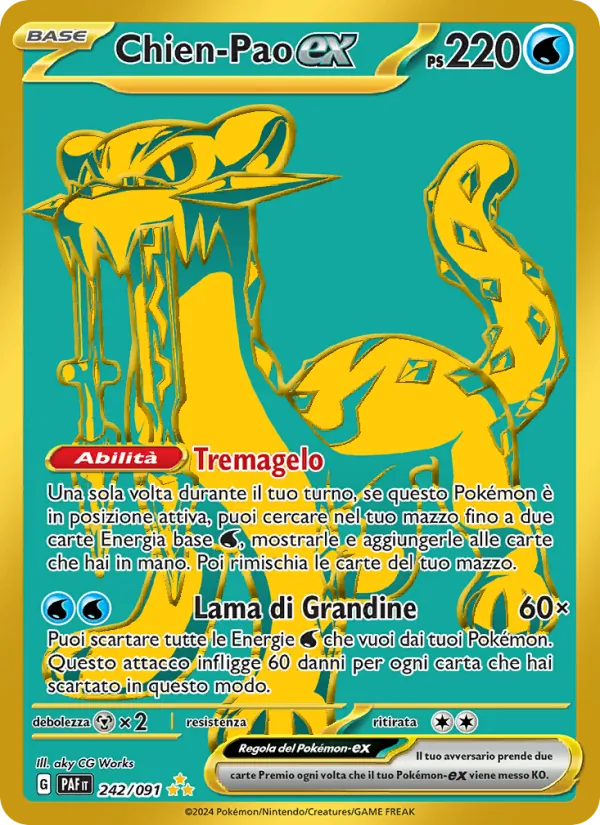 Chien-Pao-ex – Destino di Paldea 242