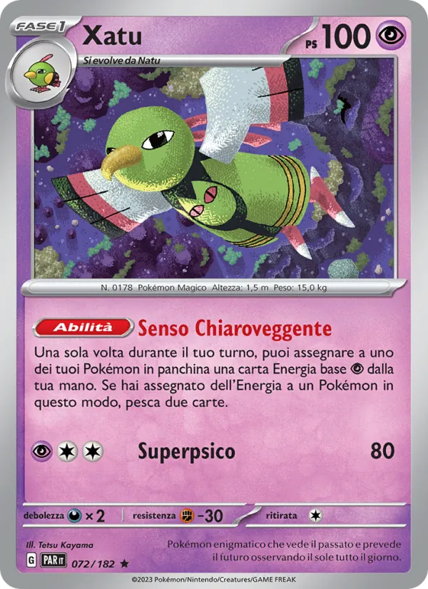 Xatu – Paradosso Temporale 72