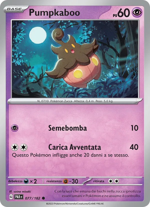 Pumpkaboo – Paradosso Temporale 77