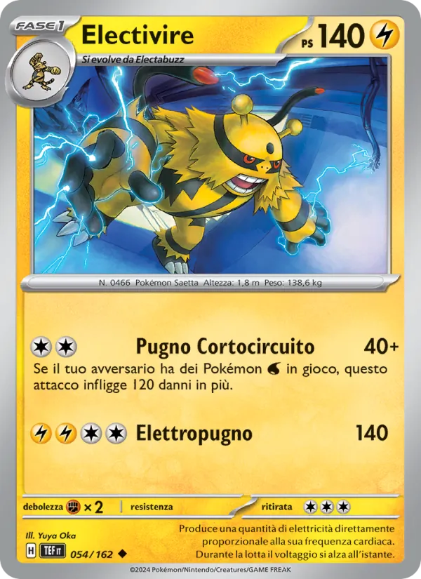 Electivire – Cronoforze 54