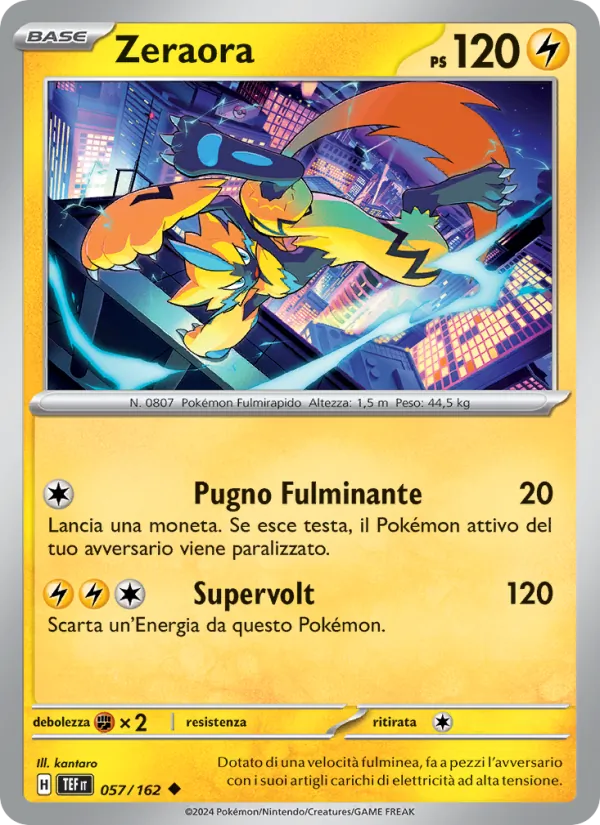 Zeraora – Cronoforze 57