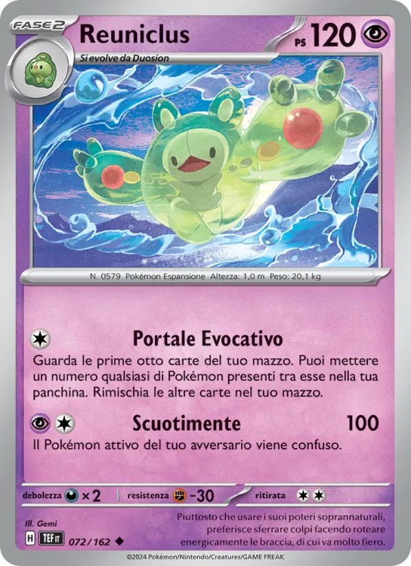 Reuniclus – Cronoforze 72