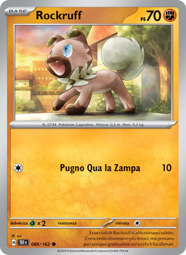 Rockruff – Cronoforze 89