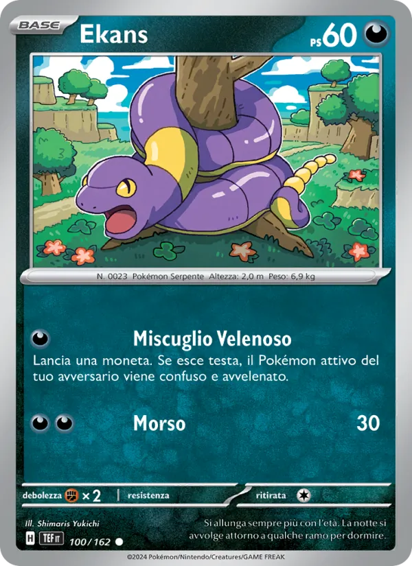 Ekans – Cronoforze 100