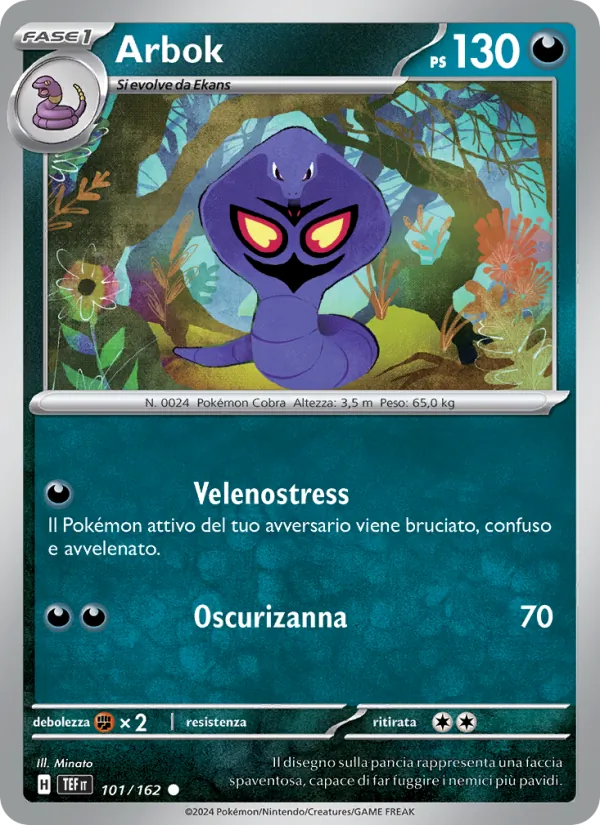 Arbok – Cronoforze 101