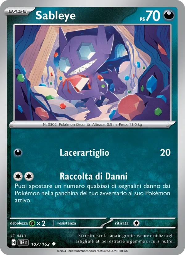 Sableye – Cronoforze 107