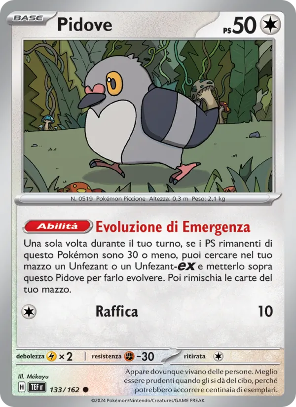 Pidove – Cronoforze 133
