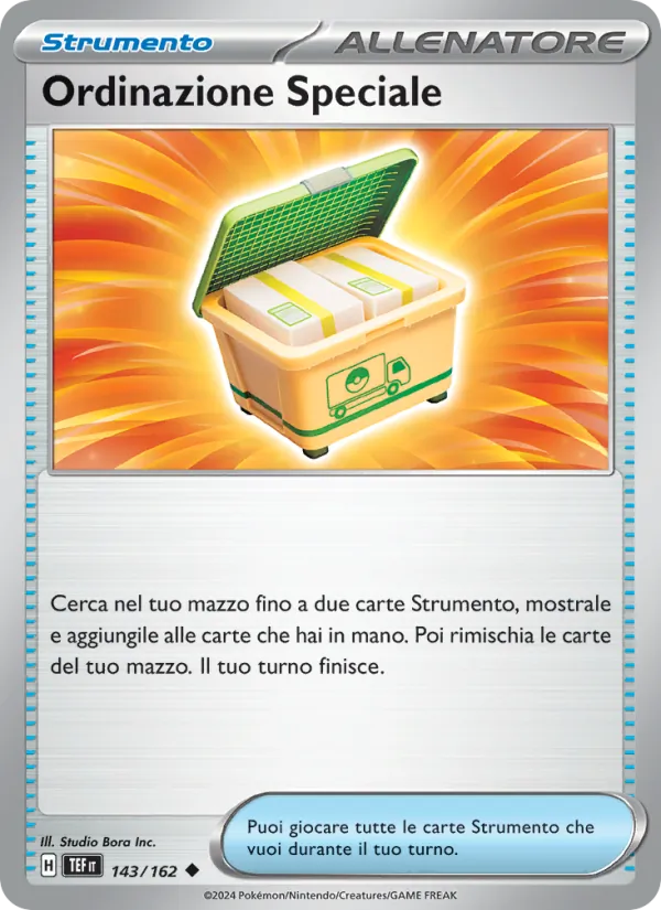 Ordinazione Speciale – Cronoforze 143