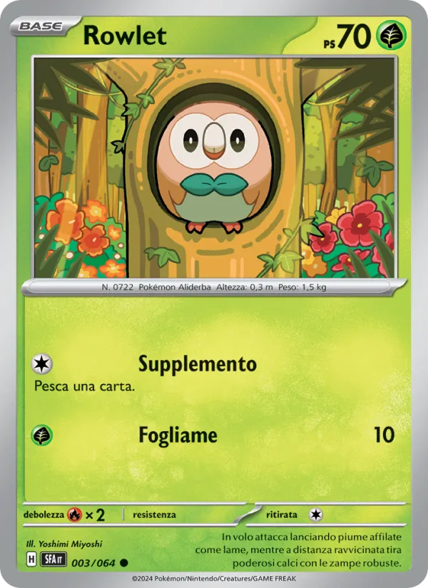 Rowlet – Segreto Fiabesco 3