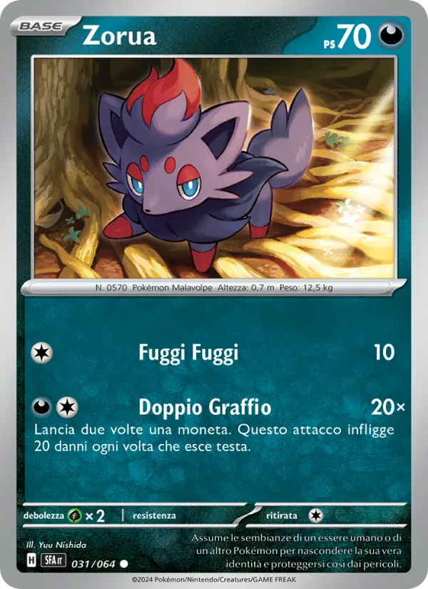 Zorua – Segreto Fiabesco 31