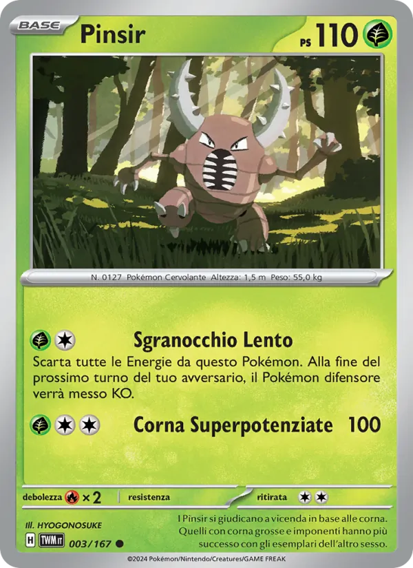 Pinsir – Crepuscolo Mascherato 3