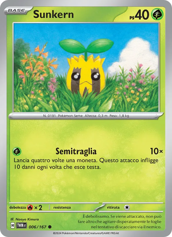 Sunkern – Crepuscolo Mascherato 6