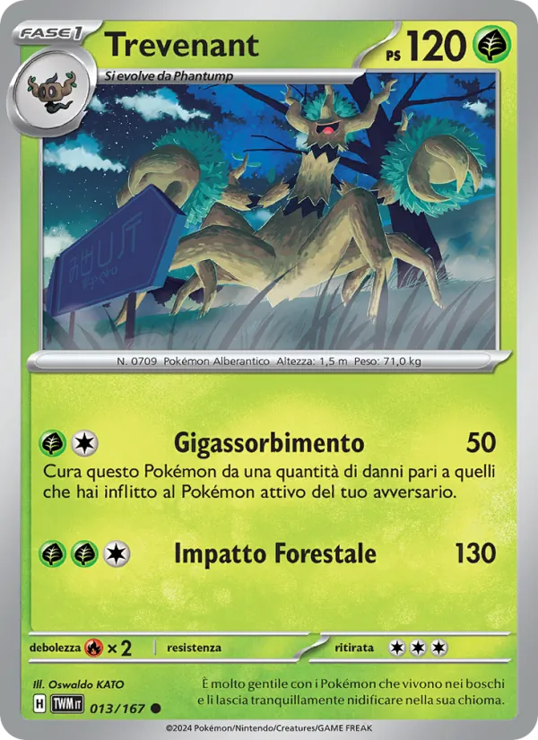 Trevenant – Crepuscolo Mascherato 13