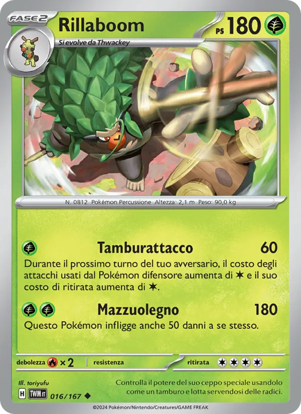 Rillaboom – Crepuscolo Mascherato 16