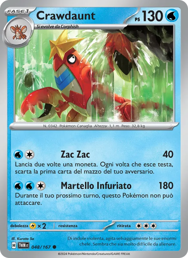 Crawdaunt – Crepuscolo Mascherato 48