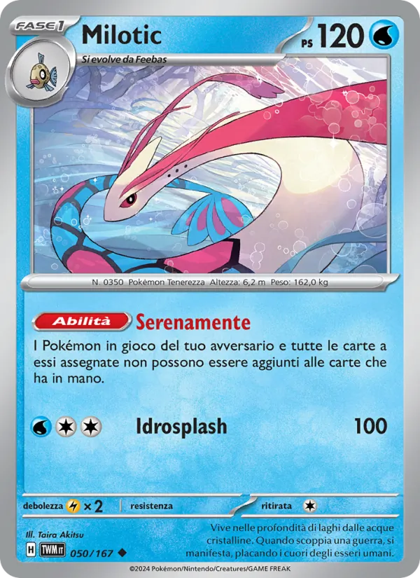 Milotic – Crepuscolo Mascherato 50