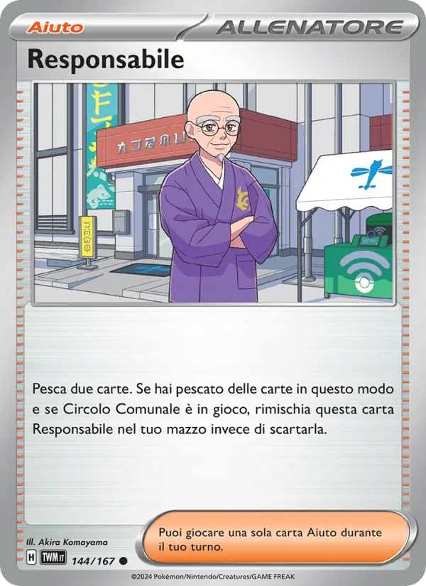 Responsabile – Crepuscolo Mascherato 144
