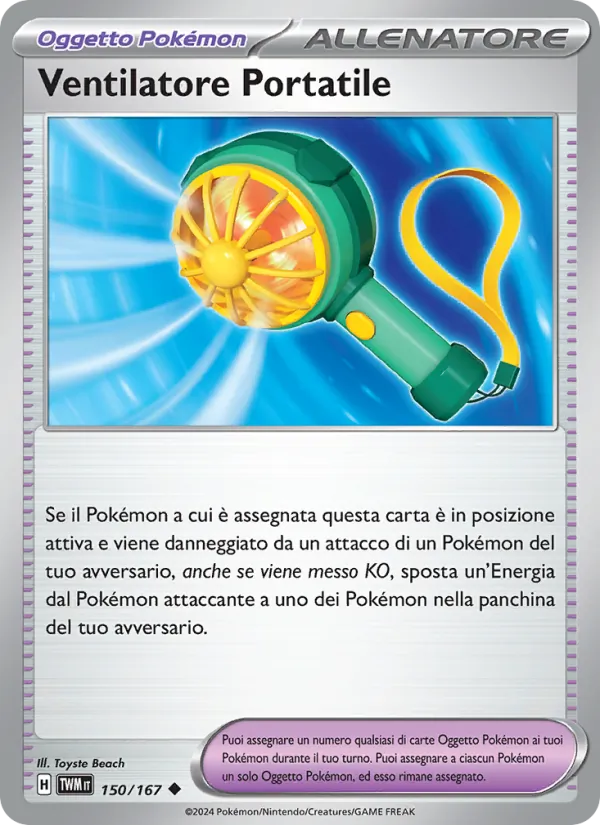 Ventilatore Portatile – Crepuscolo Mascherato 150