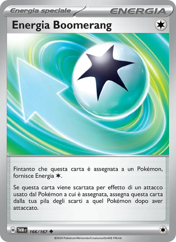 Energia Boomerang – Crepuscolo Mascherato 166