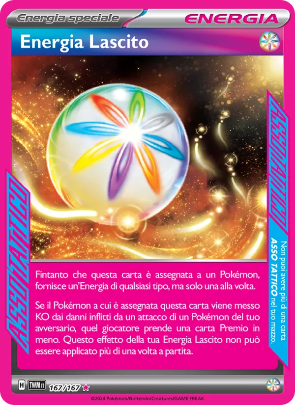 Energia Lascito – Crepuscolo Mascherato 167