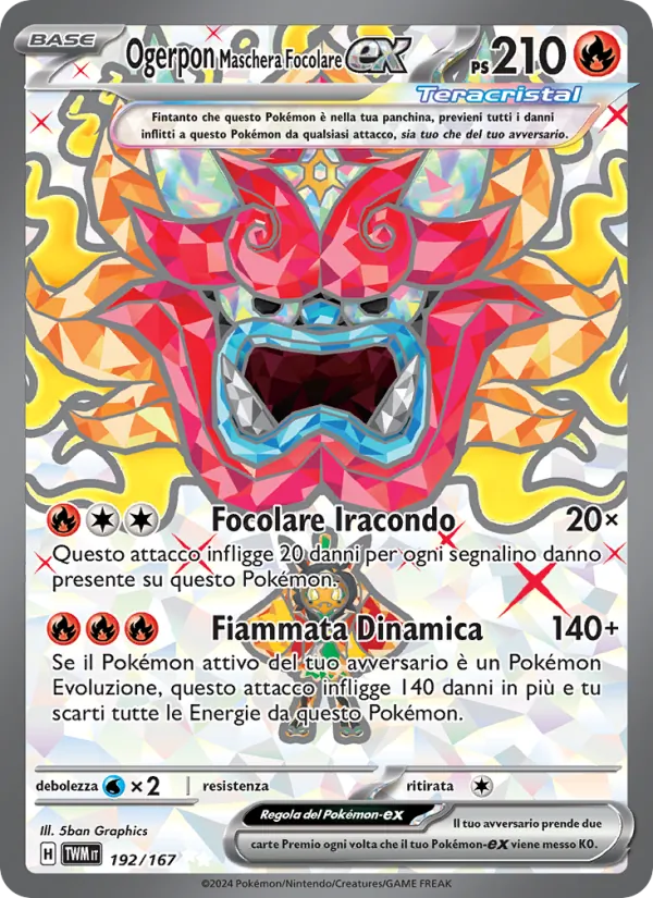 Ogerpon Maschera Focolare-ex – Crepuscolo Mascherato 192