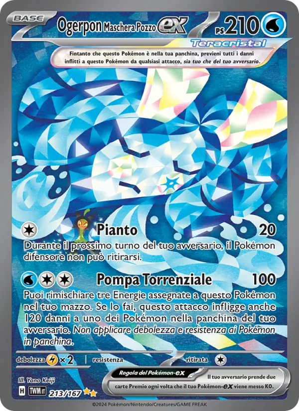 Ogerpon Maschera Pozzo-ex – Crepuscolo Mascherato 213