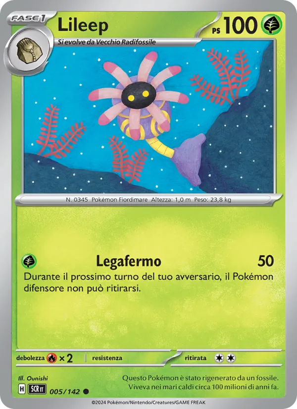 Lileep – Corona Astrale 5