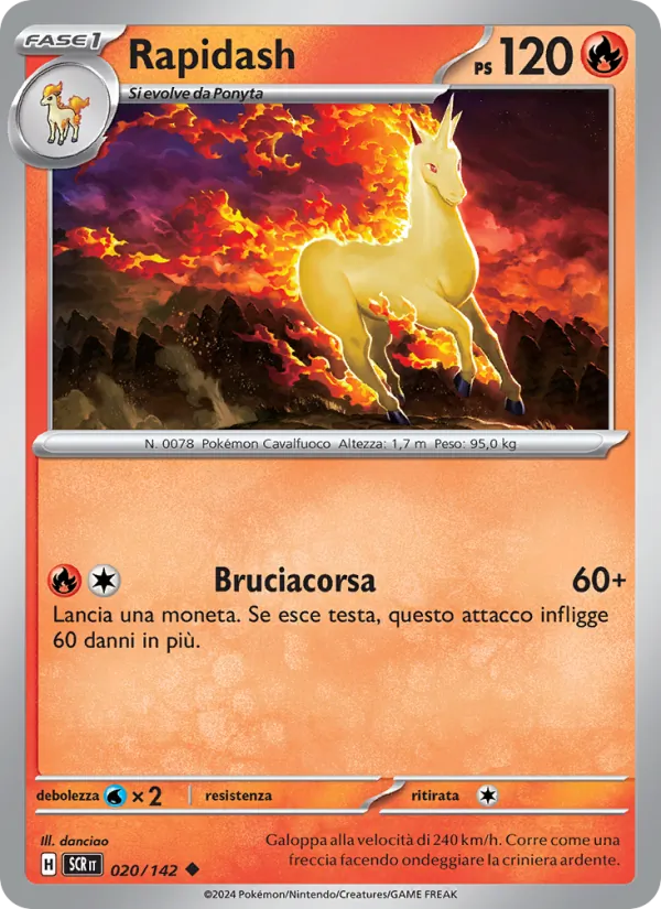 Rapidash – Corona Astrale 20