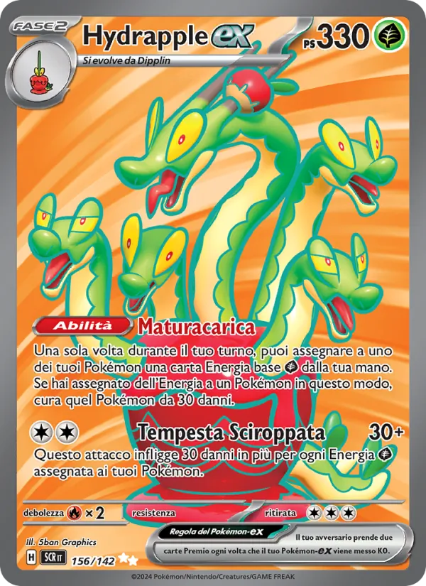 Hydrapple-ex – Corona Astrale 156