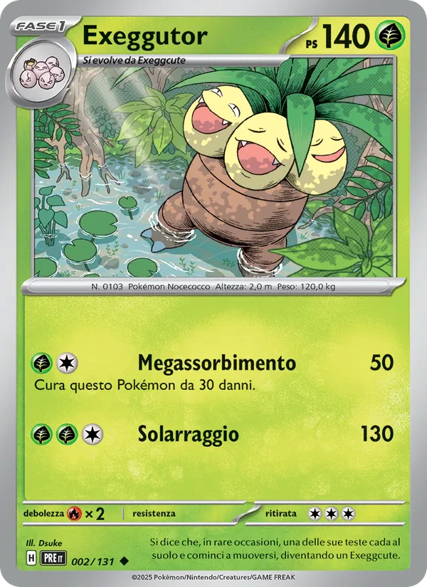 Exeggutor – Evoluzioni Prismatiche 2