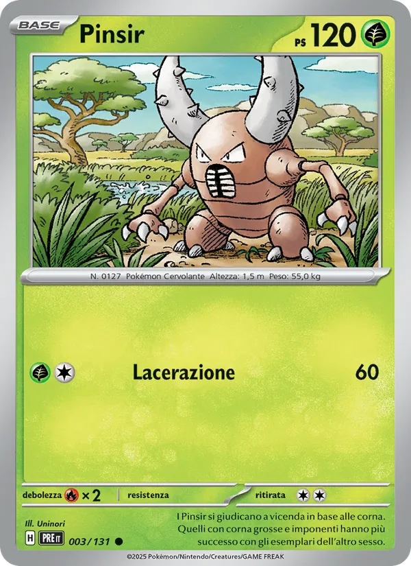 Pinsir – Evoluzioni Prismatiche 3