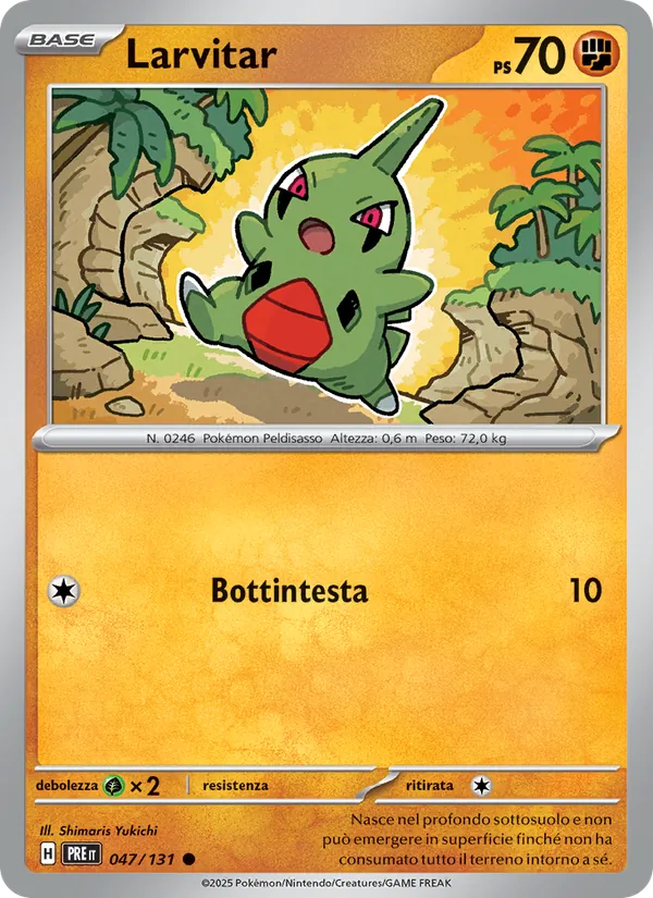 Larvitar – Evoluzioni Prismatiche 47