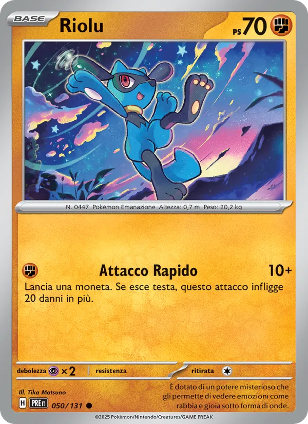 Riolu – Evoluzioni Prismatiche 50
