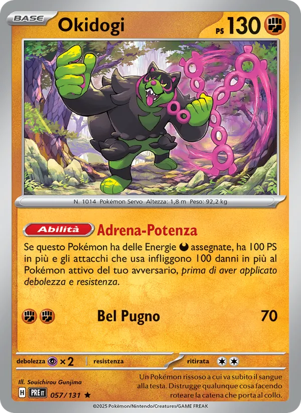 Okidogi – Evoluzioni Prismatiche 57